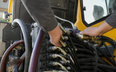 Hydraulic Hose Leaks on Heavy Equipment: Common Causes and Warning Signs